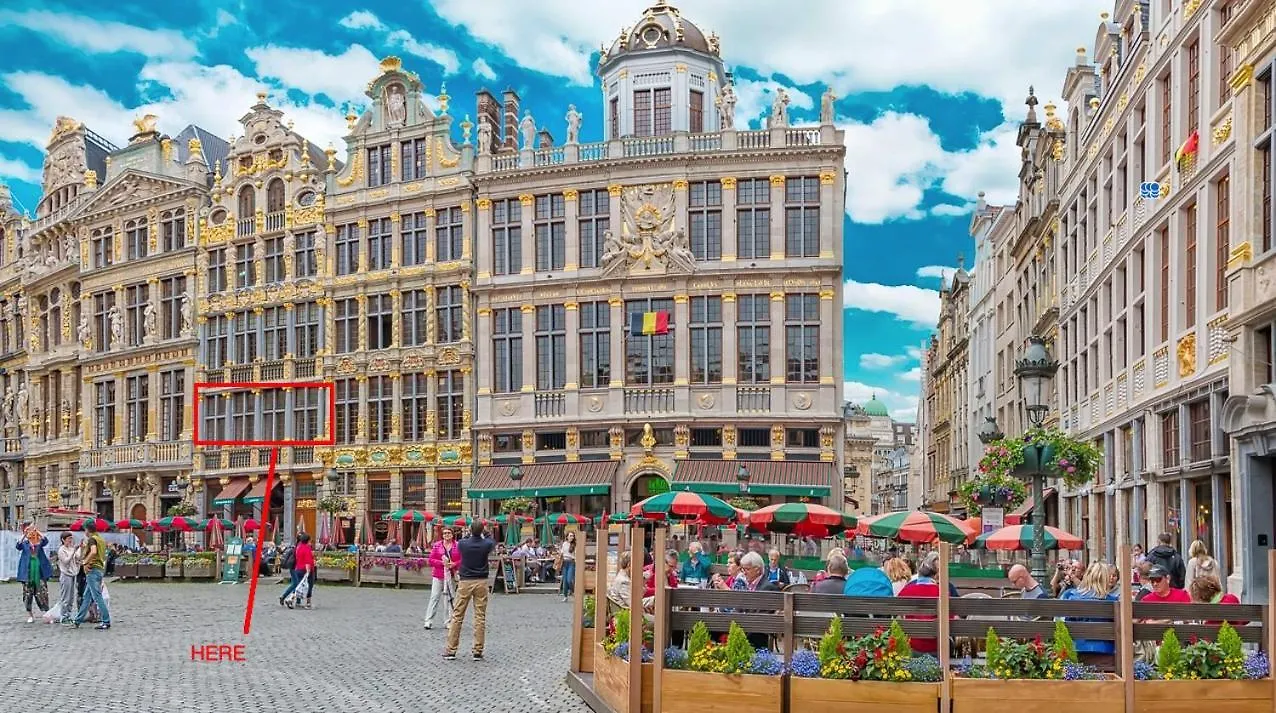Appartement Unique Flat On The Grand Place Brussel
